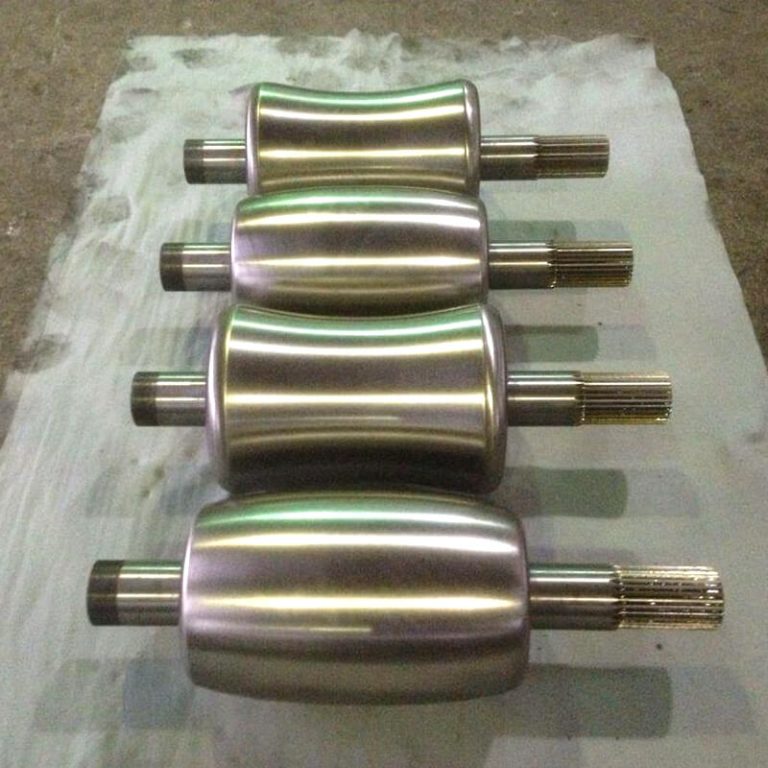 The material of straightening roller